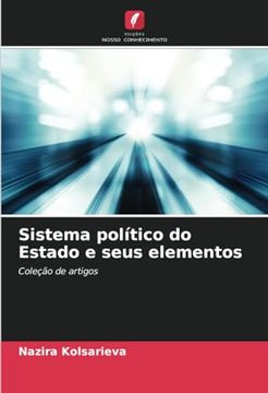 portada Sistema Político do Estado e Seus Elementos