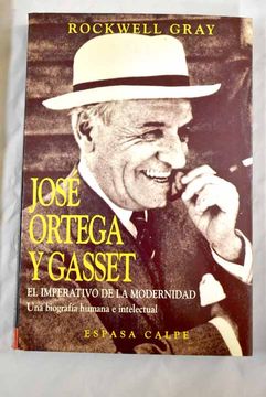 portada José Ortega y Gasset