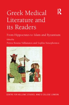 portada Greek Medical Literature and its Readers [Soft Cover ] (en Inglés)