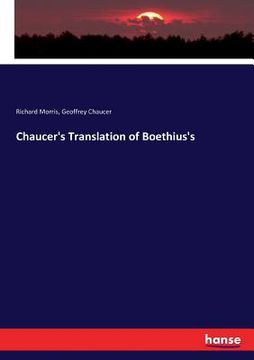 portada Chaucer's Translation of Boethius's (en Inglés)