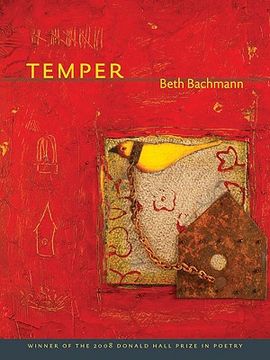 portada Temper (Pitt Poetry Series) (in English)