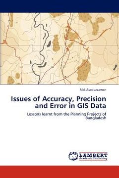 portada issues of accuracy, precision and error in gis data (en Inglés)