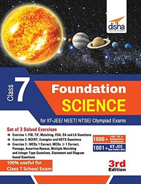 portada Foundation Science for IIT-JEE/ NEET/ NTSE/ Olympiad Class 7 - 3rd Edition (en Inglés)