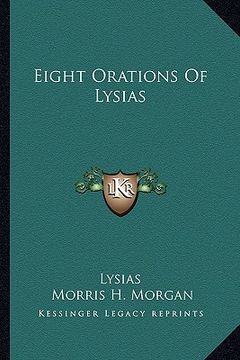 portada eight orations of lysias (in English)