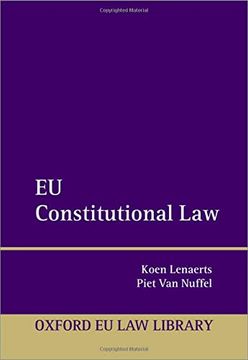 portada Eu Constitutional law (Oxford European Union law Library) (en Inglés)