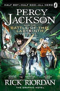 portada The Battle of the Labyrinth: The Graphic Novel (Percy Jackson Book 4) (en Inglés)