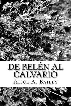 portada De Belén al Calvario (in Spanish)