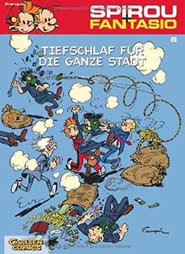 portada Spirou und Fantasio 08. Tiefschlaf für die ganze Stadt (in German)
