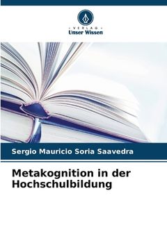 portada Metakognition in der Hochschulbildung (en Alemán)