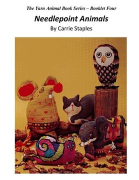 portada The Yarn Animal Book Series: Needlepoint Animals (en Inglés)