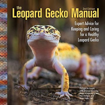 portada The Leopard Gecko Manual: Expert Advice for Keeping and Caring for a Healthy Leopard Gecko (in English)