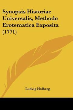 portada Synopsis Historiae Universalis, Methodo Erotematica Exposita (1771) (en Latin)