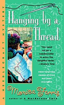 portada Hanging by a Thread (a Needlecraft Mystery) (en Inglés)