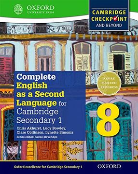 portada Complete English as a Second Language for Cambridge Lower Secondary Student Book 8 & cd (Cie Checkpoint) (in English)