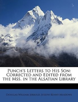 portada punch's letters to his son: corrected and edited from the mss. in the alsatian library (in English)
