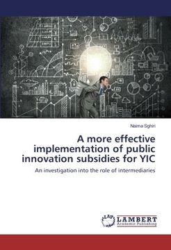 portada A more effective implementation of public innovation subsidies for YIC: An investigation into the role of intermediaries