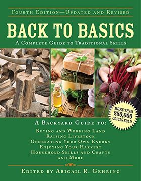 portada Back to Basics: A Complete Guide to Traditional Skills (Back to Basics Guides) (in English)