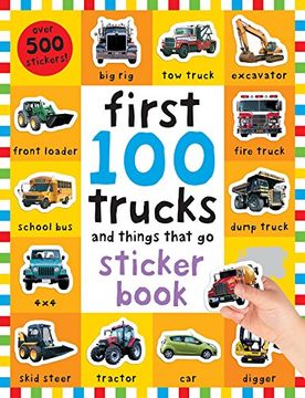 portada First 100 Stickers: Trucks and Things That Go: Sticker book (in English)