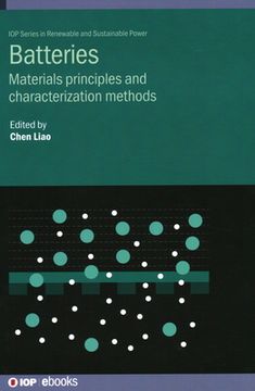 portada Batteries: Materials principles and characterization methods
