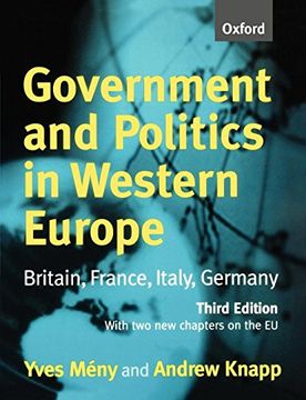 portada Government and Politics in Western Europe: Britain, France, Italy, Germany (Comparative European Politics) 