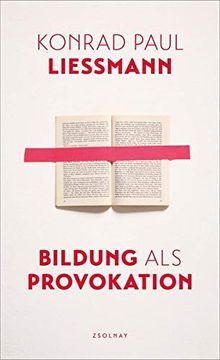 portada Bildung als Provokation (en Alemán)