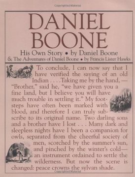 portada Daniel Boone: His own Story: His own Story: (en Inglés)