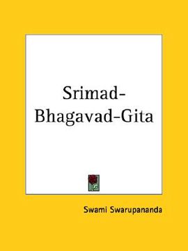 portada srimad-bhagavad-gita (en Inglés)
