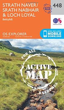 portada Strath Naver / Strath Nabhair and Loch Loyal 1 : 25 000 (OS Explorer Active Map)