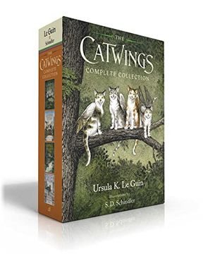 portada The Catwings Complete Collection (Boxed Set): Catwings Catwings Return; Wonderful Alexander and the Catwings; Jane on her own (en Inglés)