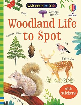 portada Woodland Life to Spot (Usborne Minis) (in English)