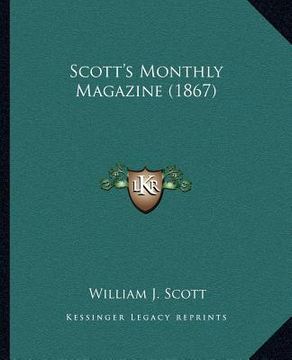 portada scott's monthly magazine (1867) (en Inglés)