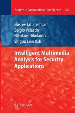 portada intelligent multimedia analysis for security applications (en Inglés)