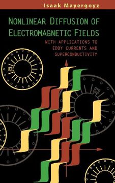 portada Nonlinear Diffusion of Electromagnetic Fields: With Applications to Eddy Currents and Superconductivity (Electromagnetism) (en Inglés)