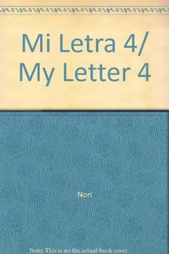 portada Mi Letra 4/ My Letter 4 (Spanish Edition)