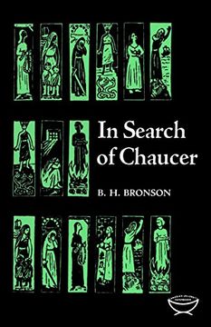 portada In Search of Chaucer (Alexander Lectures) (en Inglés)