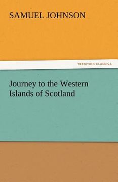 portada journey to the western islands of scotland (en Inglés)