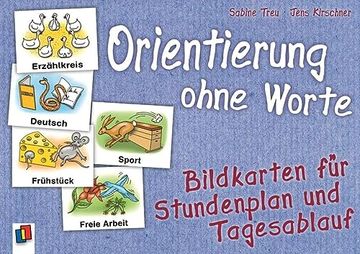 portada Orientierung Ohne Worte: Bildkarten für Stundenplan und Tagesablauf (en Alemán)