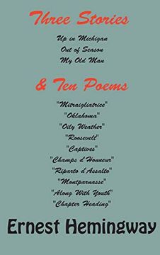 portada Three Stories and ten Poems (en Inglés)