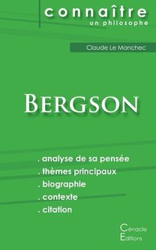 portada Comprendre Bergson (analyse complète de sa pensée) (en Francés)