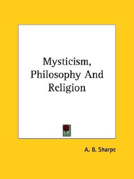 portada mysticism, philosophy and religion