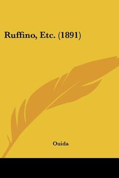 portada ruffino, etc. (1891) (in English)