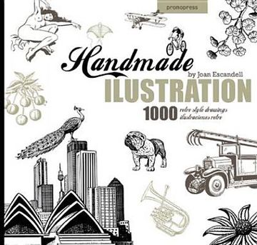 portada Handmade Illustration: 1,000 Retro-Style Drawings (in English)