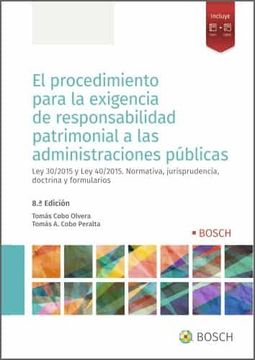 portada El Procedimiento Para la Exigencia de Responsabilidad Patrimonial a las Administraciones Públicas (8. ª Edición)