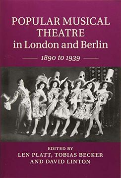 portada Popular Musical Theatre in London and Berlin: 1890 to 1939 (in English)