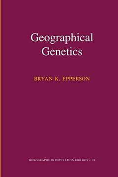 portada Geographical Genetics (Mpb-38) (en Inglés)