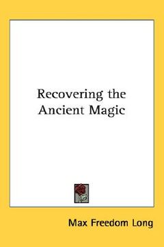 portada recovering the ancient magic