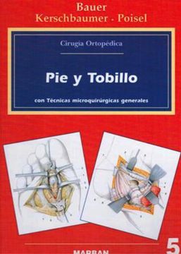 portada cirugia ortopedica 5:pie y tobillo