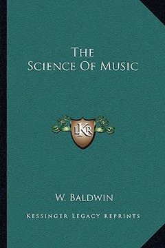 portada the science of music (en Inglés)