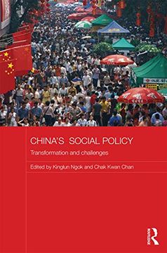 portada China's Social Policy: Transformation and Challenges (Comparative Development and Policy in Asia) (en Inglés)