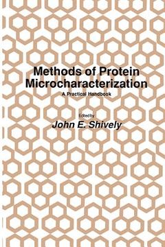 portada Methods of Protein Microcharacterization: A Practical Handbook (en Inglés)